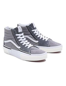 Zapatilla Hombre Vans Sk8-Hi Reconstruct Grises