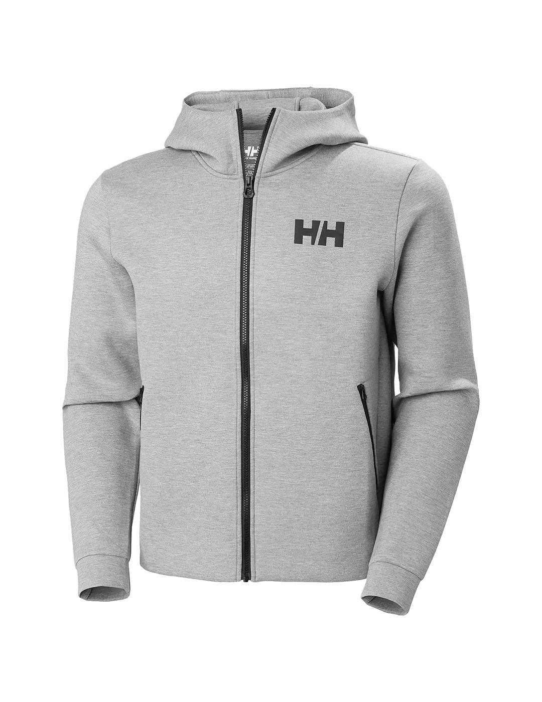 Helly Hansen Sudadera HH Logo Full Zip Hoodie hombre en Azul