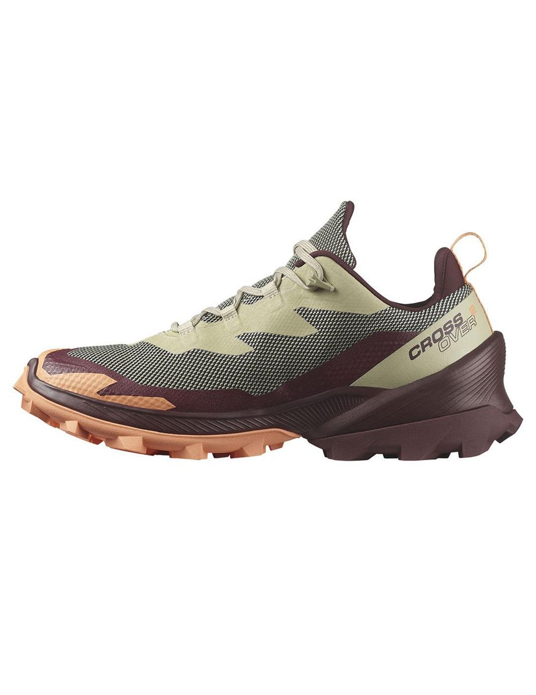 Zapatilla Mujer Salomon Cross Over 2 GTX Verde/Cor