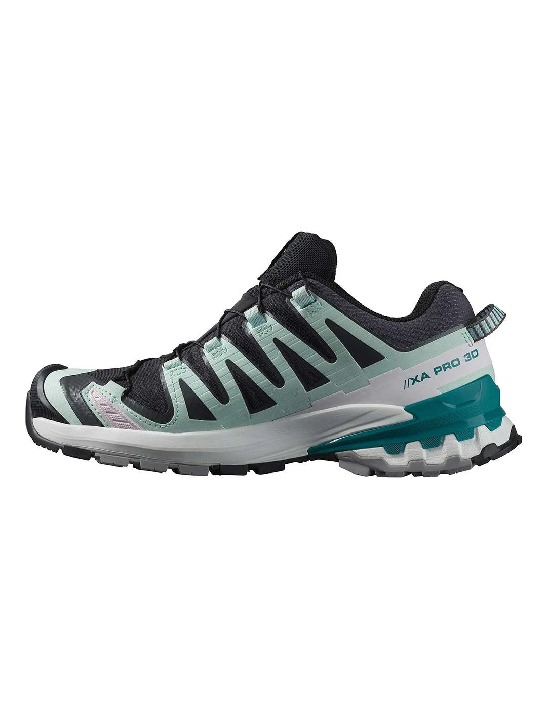 Zapatilla Mujer Salomon XA Pro 3D V9 Negro/Rosa