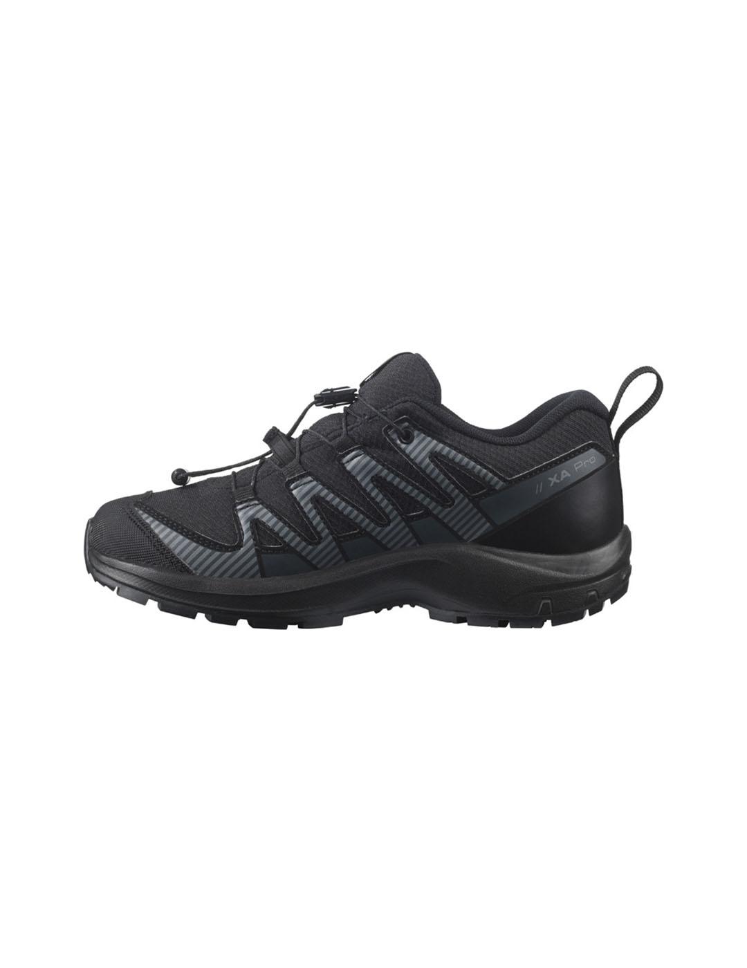 Zapatilla Junior Salomon Xa Pro V8 Negro