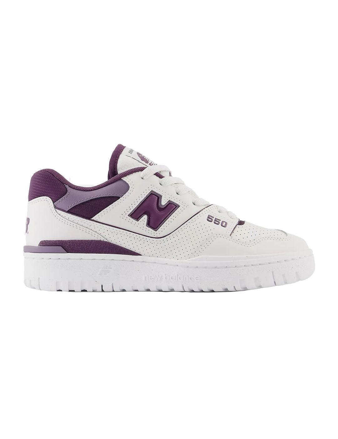 Zapatilla New Balance 550 Mujer Blanco –