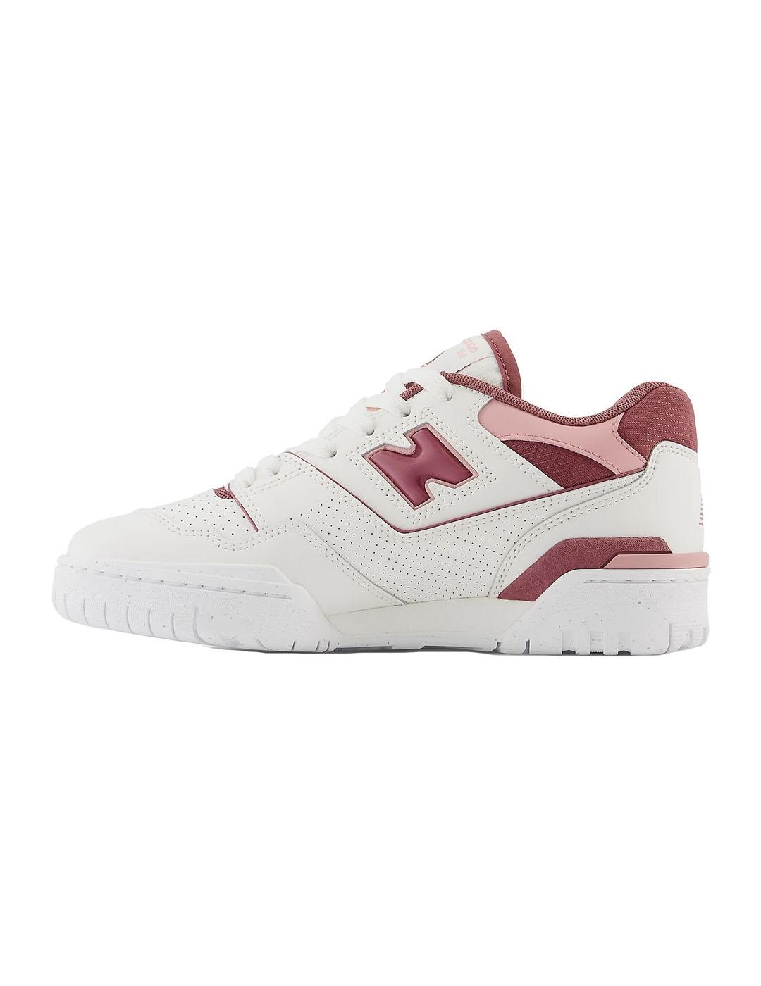 Zapatilla Mujer New Balance 550 Beige Rosa