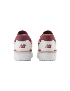 Zapatilla Mujer New Balance 550 Beige Rosa