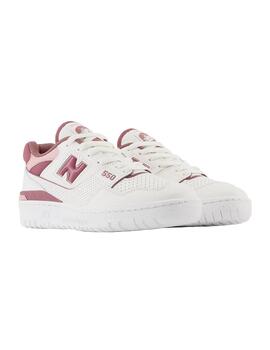 Zapatilla Mujer New Balance 550 Beige Rosa