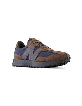 Zapatilla Hombre New Balance 327 Azul marron