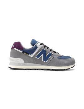 Zapatilla Hombre New Balance 574 Gris Azul