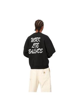 Sudadera Hombre Carhartt WIP Varsity Negra