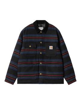 Cazadora Hombre Carhartt WIP Oregon Verde Negra