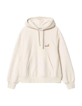 Sudadera Mujer Carhartt WIP American Beige