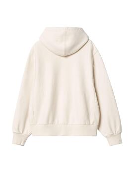 Sudadera Mujer Carhartt WIP American Beige