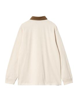 Polo Hombre Carhartt WIP Chase Beige Marron