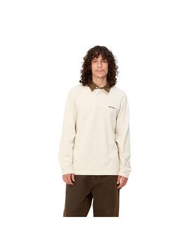 Polo Hombre Carhartt WIP Chase Beige Marron