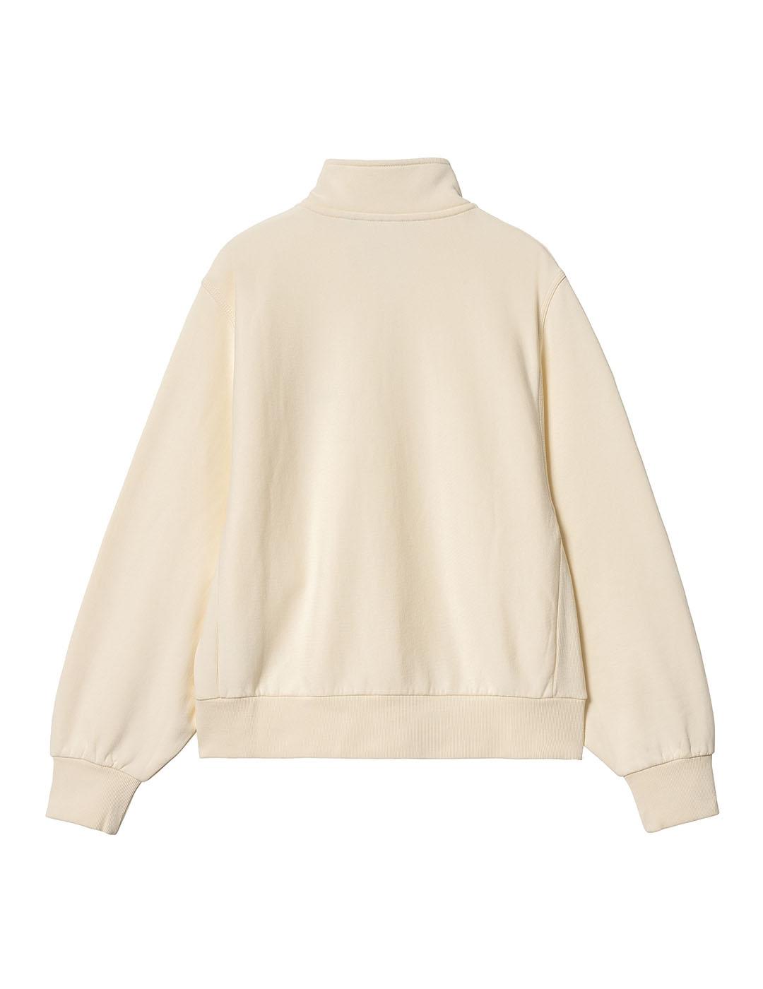 Sudadera Mujer Carhartt WIP American Script Crudo