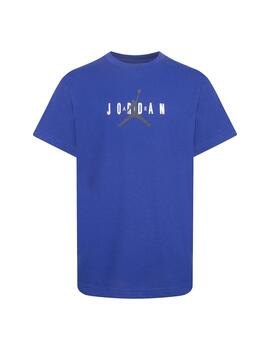 Camiseta Niño Jordan Jumpman Azul
