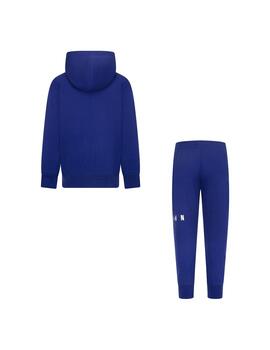 Chandal Niño Jordan Fleece set Azul