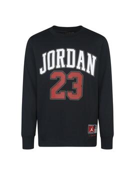 Camiseta Niño Jordan Negra