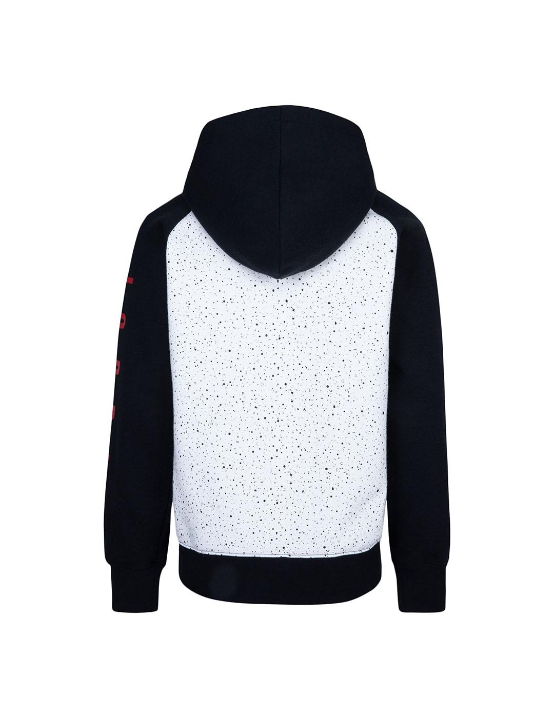 Sudadera Niñ@ Jordan Jumpman Air Blanca Negra