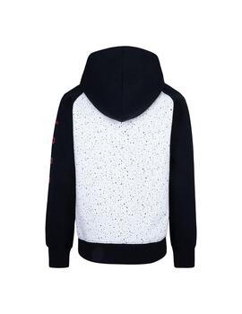 Sudadera Niño Jordan Jumpman Air Blanca Negra