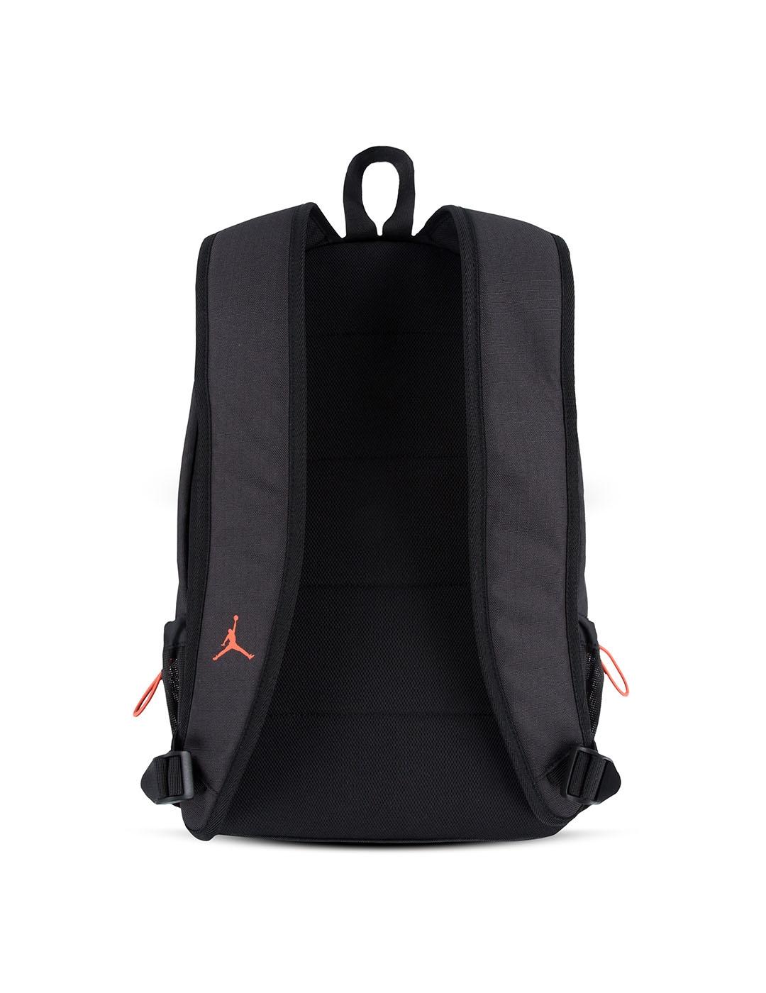 Mochila Unisex Jordan MVP Negra Naranja