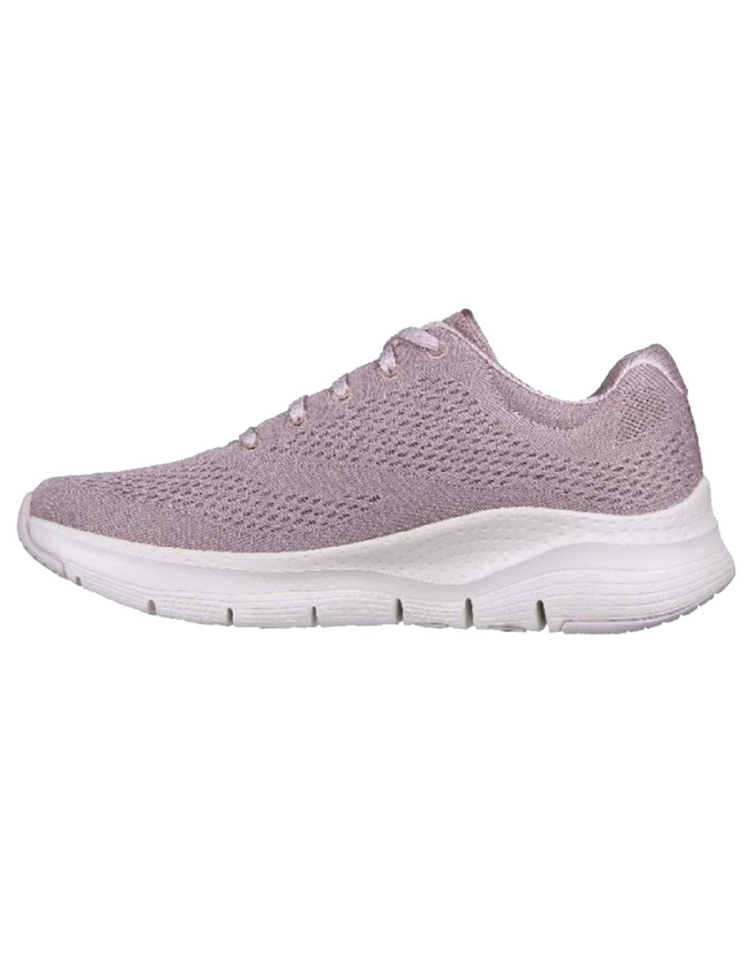 Zapatilla Mujer Skechers Arck Fit Vista Rosa