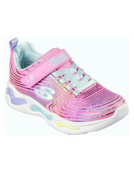 Zapatilla Niña Skechers Wavy Beams Multicolor