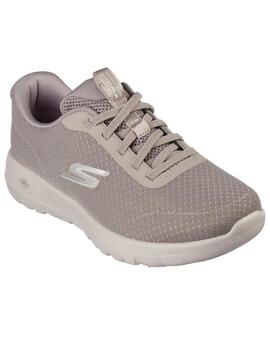 Zapatilla Mujer Skechers Go Walk Joy Beige