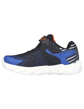 Zapatilla Niño Skechers Flex- Glow Luces Azul