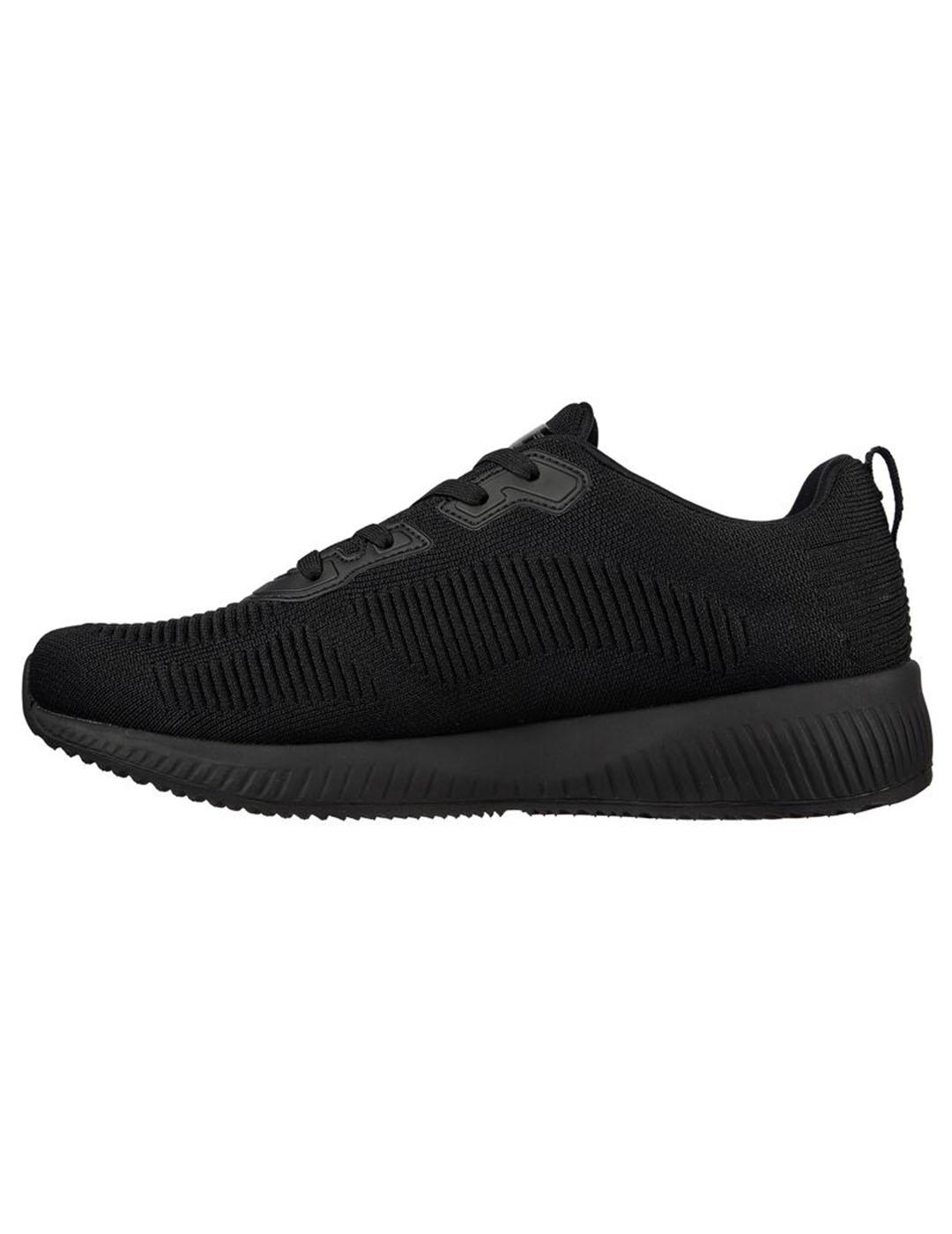 Zapatilla Hombre Skechers Squad Negro