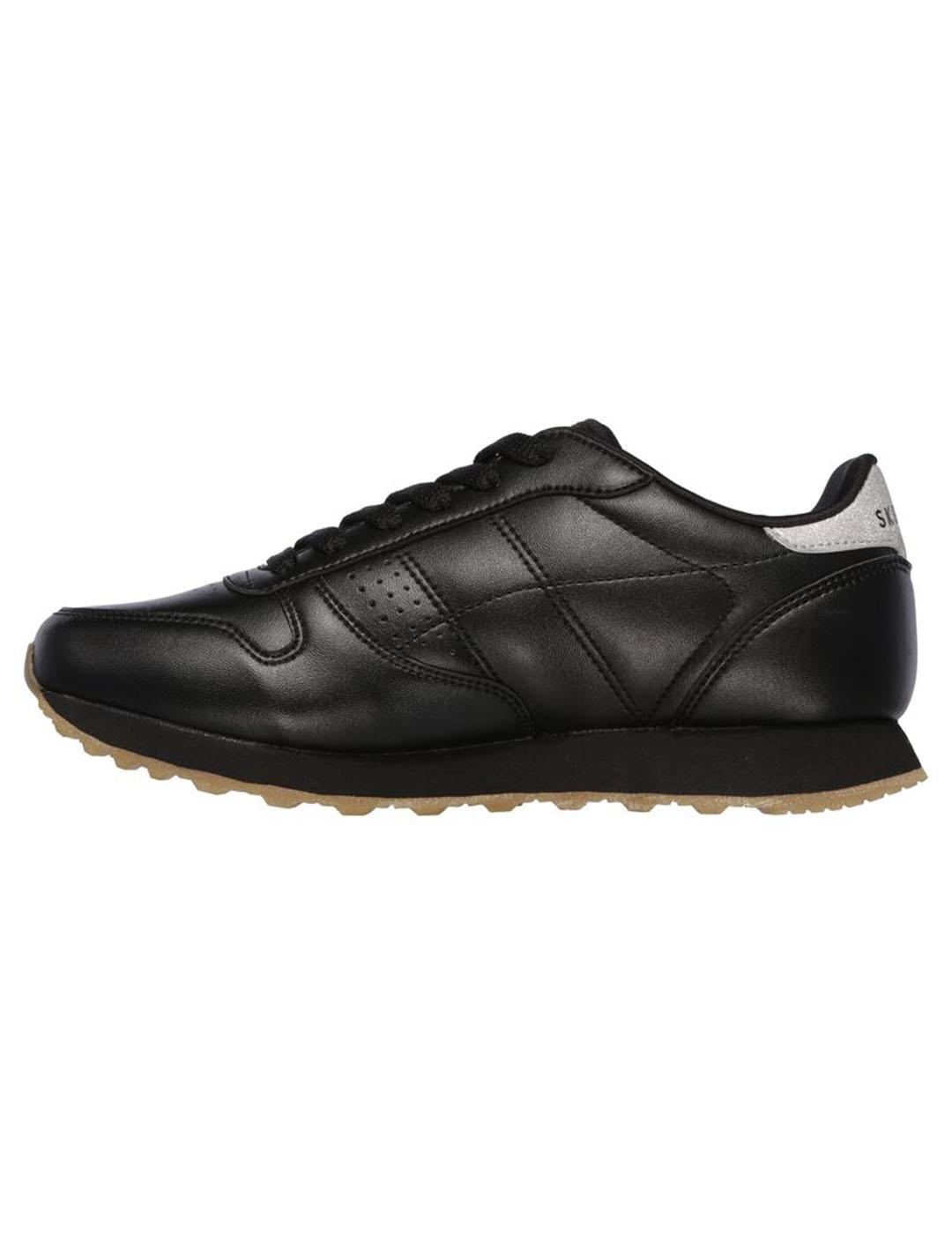 Zapatilla Mujer Skechers OG 85 Negro