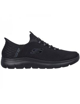 Zapatilla Hombre Skechers Summits Slip Negro