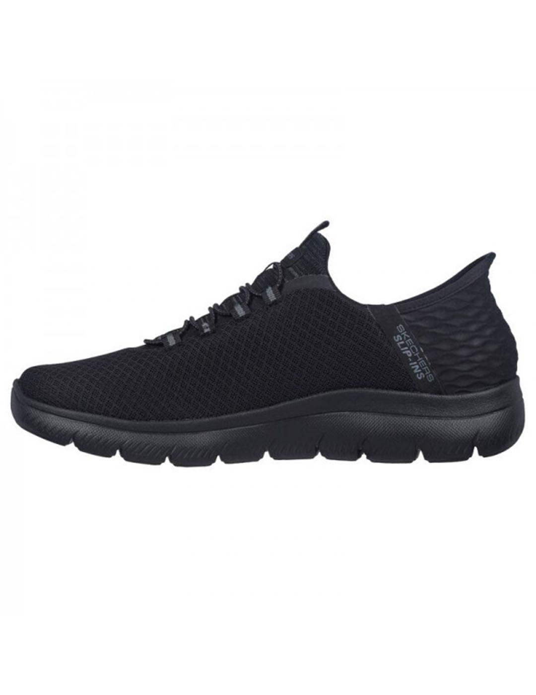 Zapatilla Hombre Skechers Summits Slip Negro