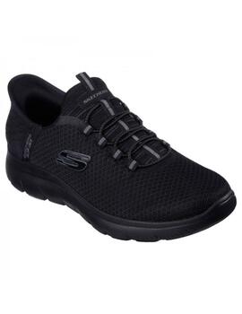 Zapatilla Hombre Skechers Summits Slip Negro