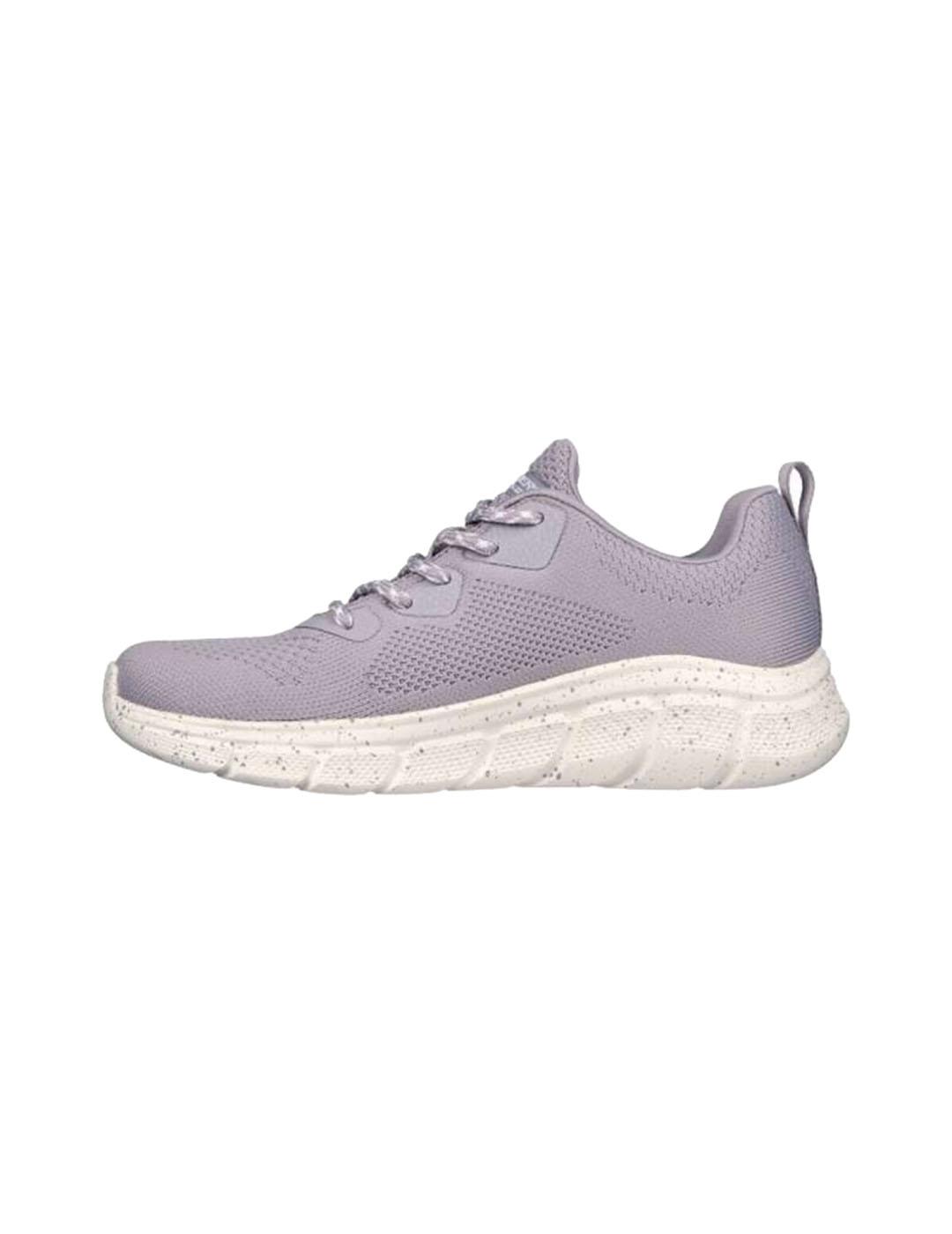 Zapatilla Mujer Skechers Bobs Flex Lavanda