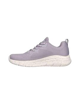 Zapatilla Mujer Skechers Bobs Flex Lavanda