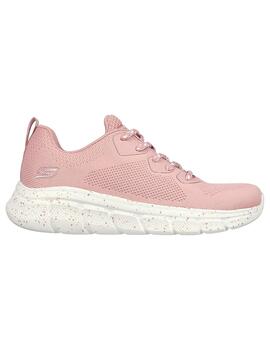 Zapatilla Mujer Skechers Bobs Flex Rosa