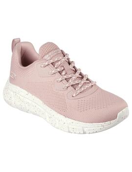 Zapatilla Mujer Skechers Bobs Flex Rosa