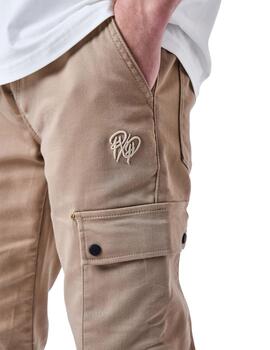 Pantalón Hombre Project X Paris Cargo Marron