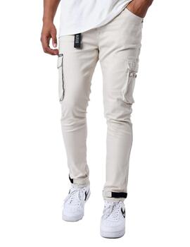 Pantalón Hombre Project X Paris Jean Beige