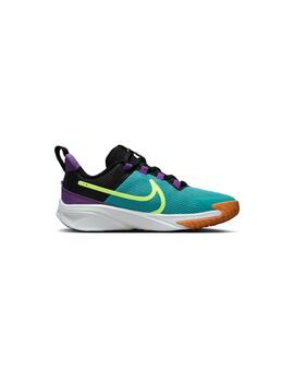 Zapatilla Niñ@ Nike Star Runner 4 SE Verde Violeta
