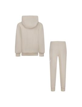 Chándal Niño Nike Fleece Set Beige