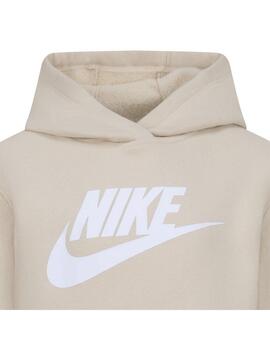 Chándal Niño Nike Fleece Set Beige