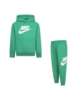 Chándal Baby Nike Fleece Set Verde