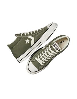 Zapatilla Hombre Converse Star Player 76 Mid Verde