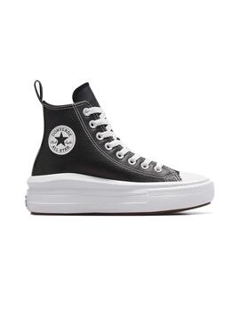 Zapatilla Junior Converse Move Piel Negra