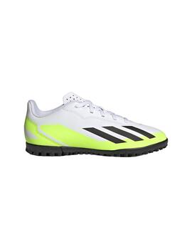 Zapatilla Niño adidas x Crazyfast .4 TF Blanco Verde