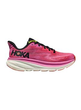 Zapatilla Mujer Hoka Clifton 9 Beige/Rosa