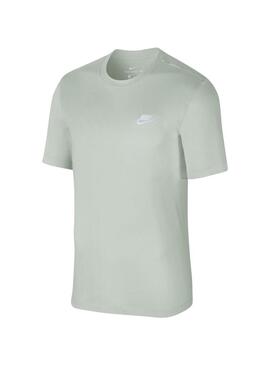 Camiseta Chico Nike NSW Club Verde