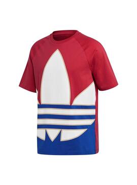 Camiseta Hombre adidas Big Trefoil Out Rosa
