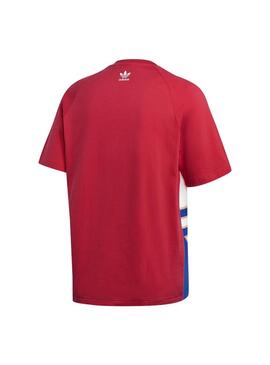 Camiseta Hombre adidas Big Trefoil Out Rosa